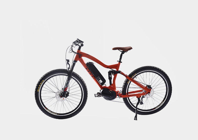 Bafang m400 torque sensor 48v 350w mid drive motor system electric mountain bicycle with color LCD display