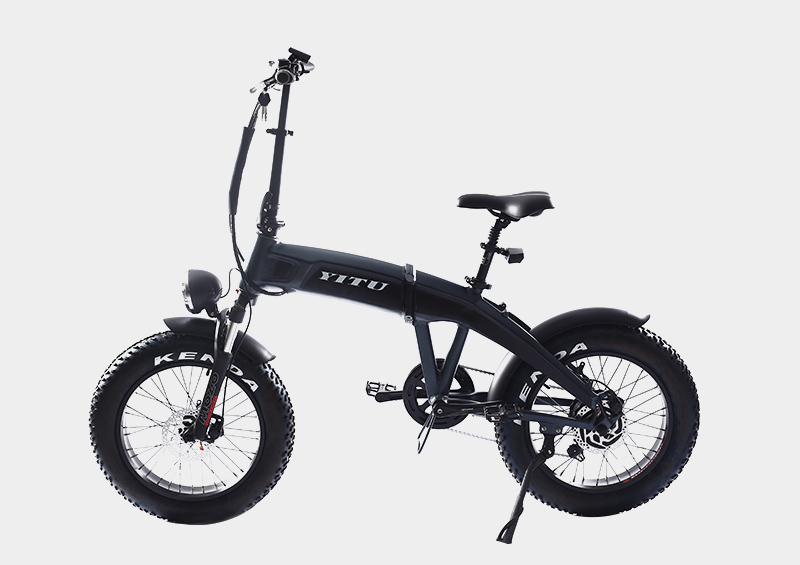 Frame hidden battery fat tire 20 inch folding electric bike