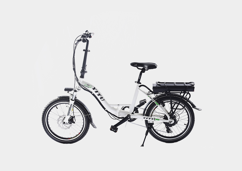 rear rack battery 20 inch folding electric bike