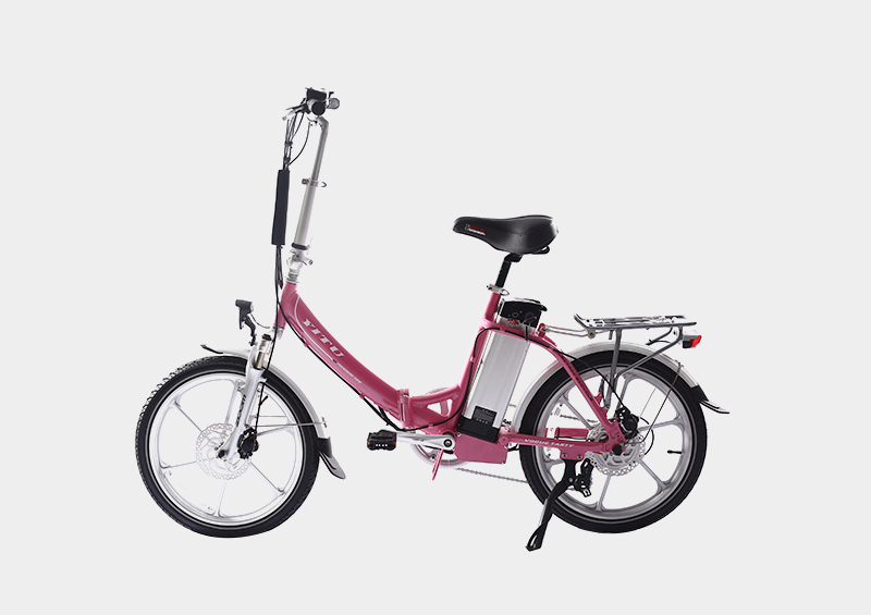 Aluminum alloy motor wheel electric folding bike