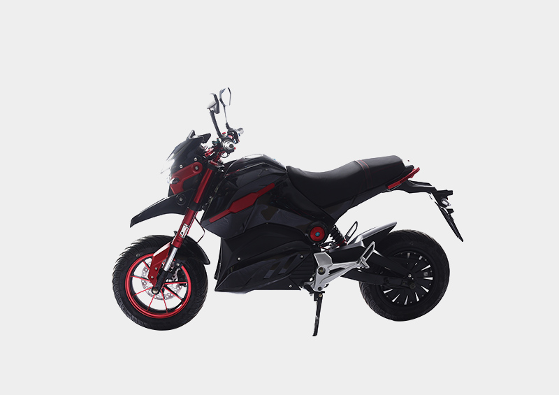 Front and rear Hydraulic disc brake electric powered motorcycle