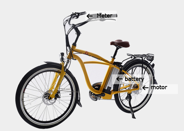 What does the electric bike pedal assist mode do?